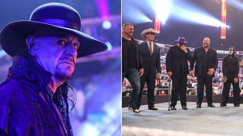 Undertaker; legends at Undertaker's farewell