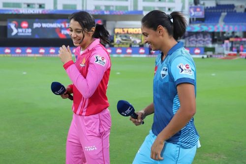 Smriti Mandhana and Harmanpreet Kaur would be hoping for more cricketing action [P/C: iplt20.com]