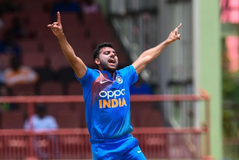 Deepak Chahar is part of the Indian T20I squad which will face Australia [@bcci]