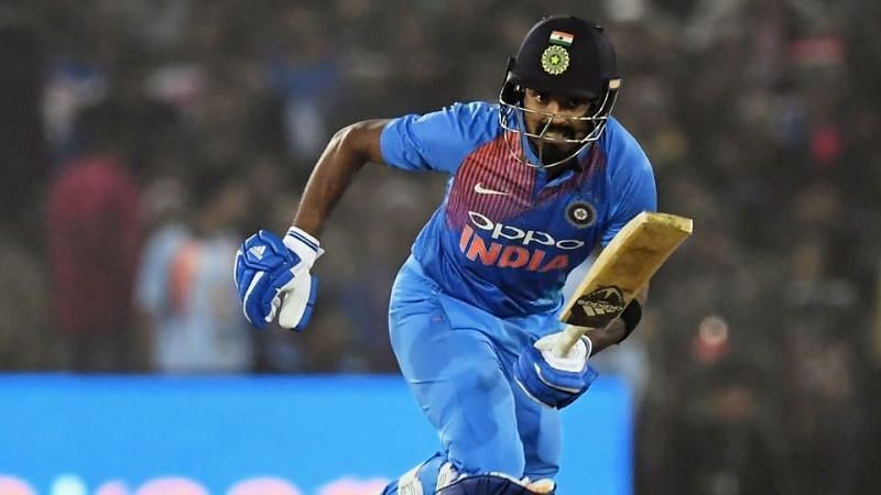 KL Rahul is batting in the middle order for Team India