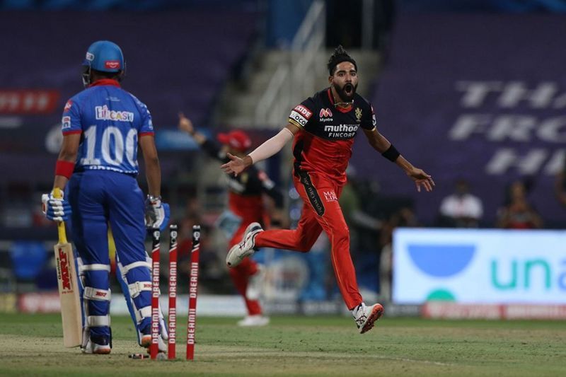 Early strikes weren&#039;t capitalised upon by RCB to pose a threat to DC. [PC: iplt20.com]