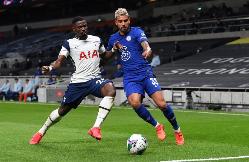 Emerson Palmieri in action for the Blues