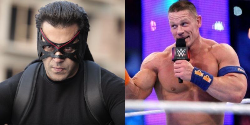 WWE दिग्गज जॉन सीना और बॉलीवुड सुपरस्टार सलमान खान