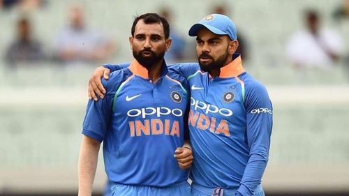 Virat Kohli and Mohammed Shami feature in a lot of records that could be broken in the upcoming series [AFP]