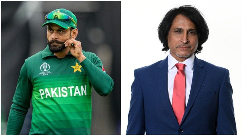 Mohammad Hafeez and Ramiz Raja