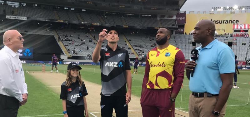 The first T20I between New Zealand and West Indies takes place in Auckland