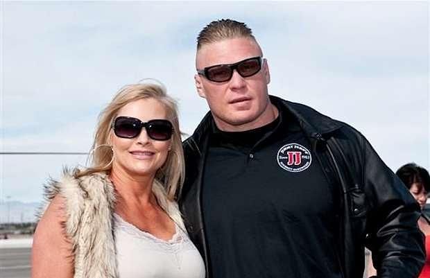 Sable and Brock Lesnar