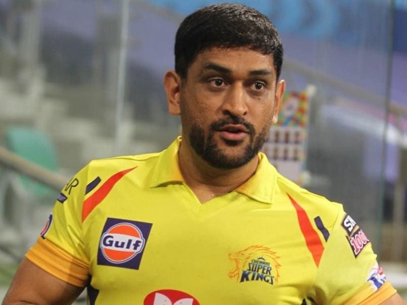 CSK skipper MS Dhoni was far from his destructive self