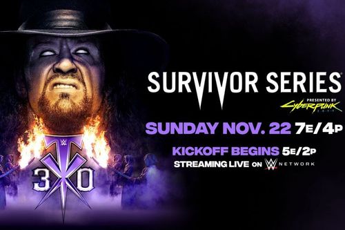 This year's Survivor Series will b