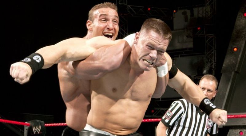 Chris Masters and John Cena