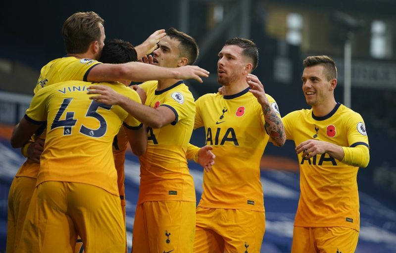 A late Harry Kane goal handed Tottenham all three points at the Hawthorns today.