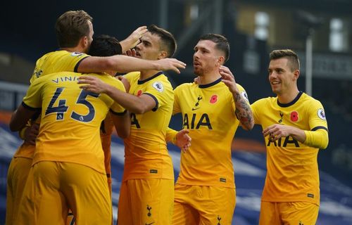 A late Harry Kane goal handed Tottenham all three points at the Hawthorns today.