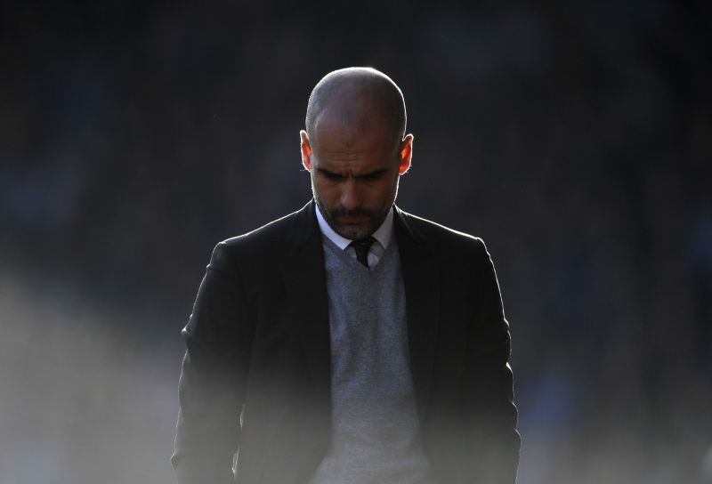 Manchester City manager Pep Guardiola