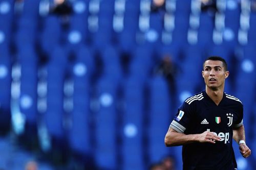 Cristiano Ronaldo in action for Juventus