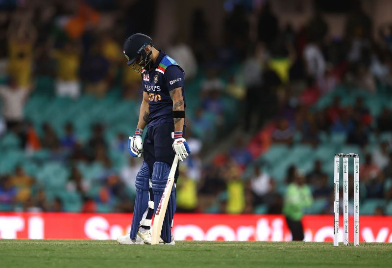 Virat Kohli&#039;s valiant knock of 89 runs off 87 balls went in vain in the second ODI