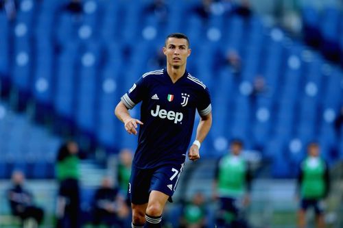 Cristiano Ronaldo in action for Juventus