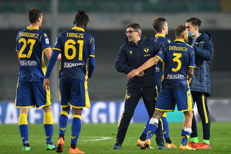 Verona have a depleted squad