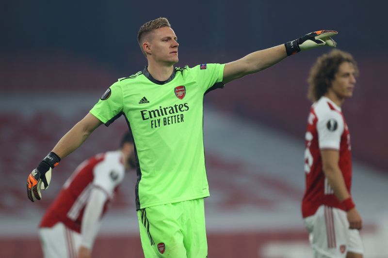 Arsenal FC goalkeeper Bernd Leno