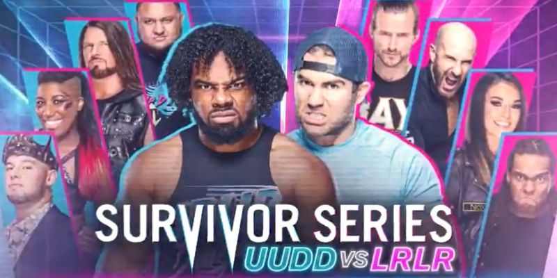 Survivor Series will also see UpUpDownDown led by Xavier Woods take on LeftRightLeftRight led by Tyler Breeze