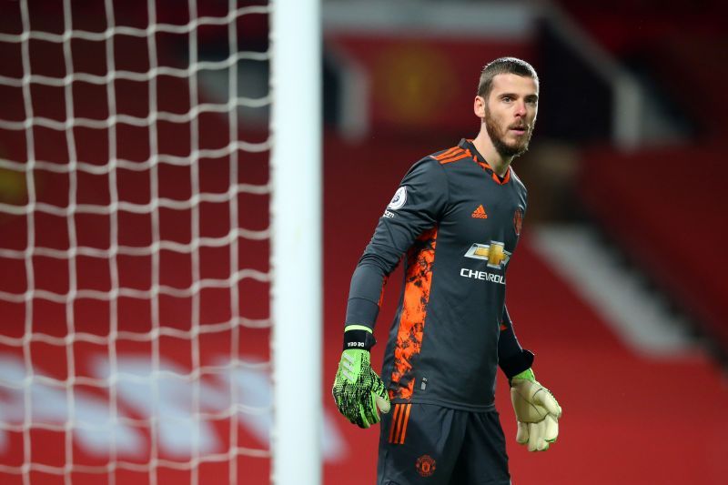David De Gea had to make a couple of smart saves to help Manchester United keep their clean sheet