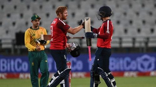 England vs South Africa 2nd T20I. Pic: ICC/Twitter