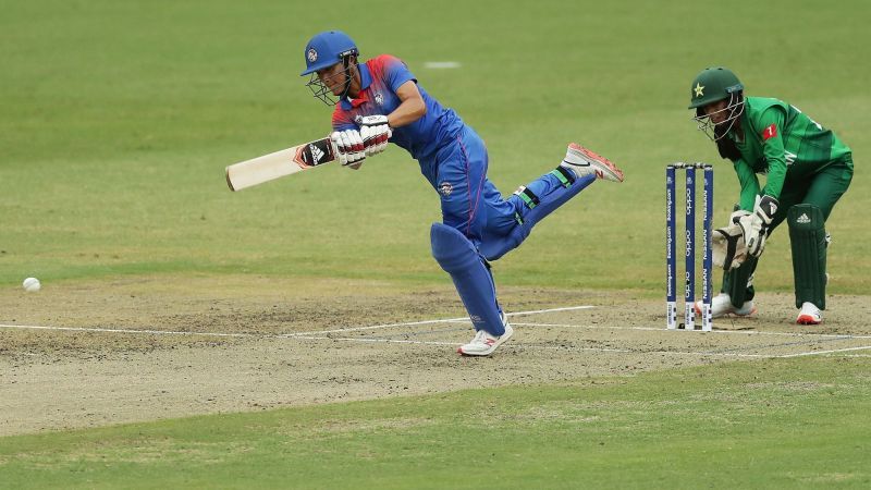 Natthakan Chantam in action for the team Thailan during the Women's T20 World Cup in Australia. Image credits - ICC