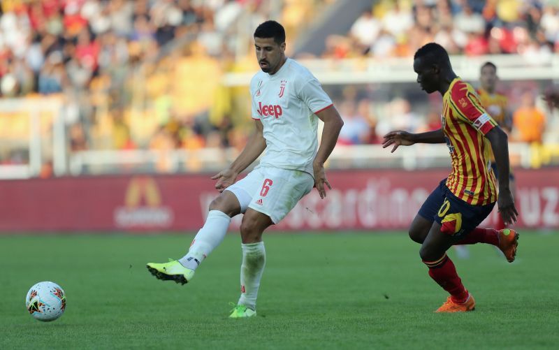 Sami Khedira in action for Juventus