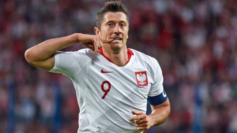 Robert Lewandowski's Poland failed to register a single shot on target