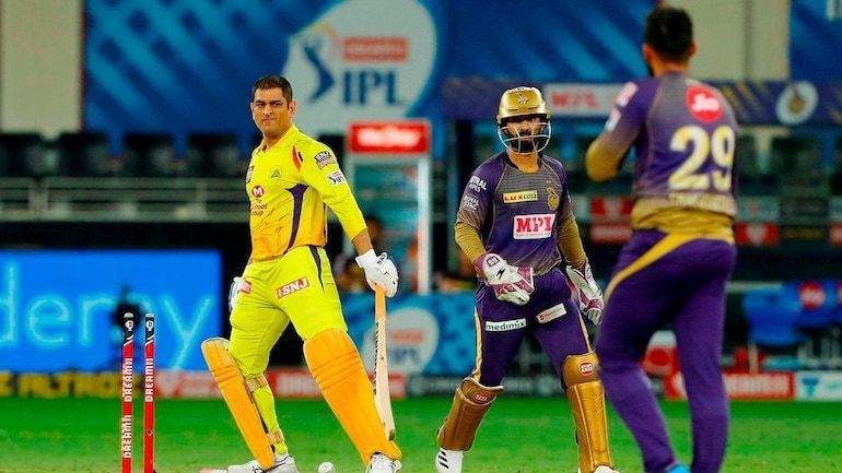 Varun Chakravarthy castled former Indian captain MS Dhoni twice in IPL 2020