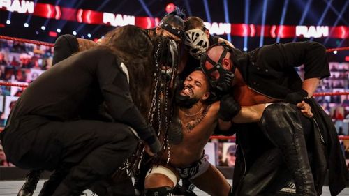 What does RETRIBUTION have planned for Ricochet on WWE RAW?