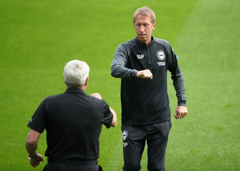 Could Graham Potter soon find himself in trouble at Brighton?