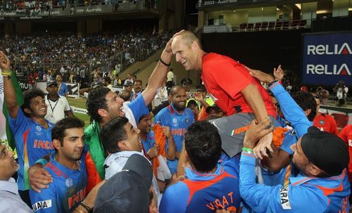 Gary Kirsten was the Indian team's coach when they won the World Cup in 2011