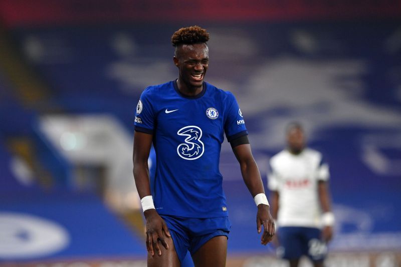 Tammy Abraham in action against Spurs