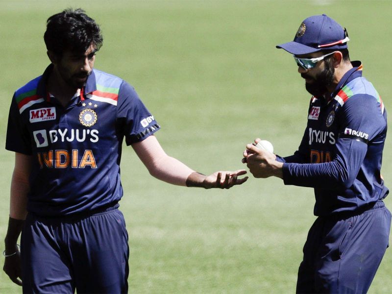 Bumrah(L) had a rare off-day with the ball.
