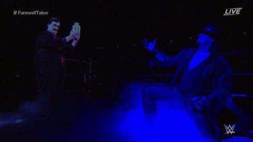 The Undertaker had his 'Final Farewell' at WWE Survivor Series and the wrestling world reacted on Twitter.