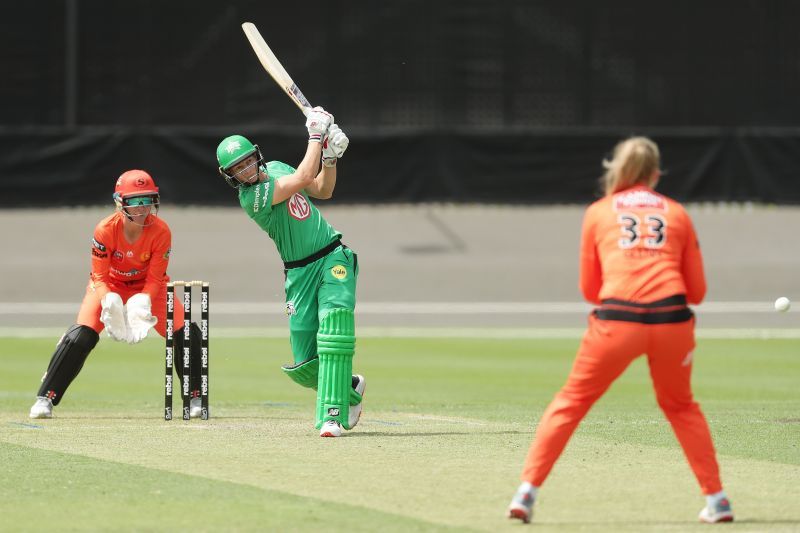 Meg Lanning in action for the Melbourne Stars in WBBL 2020