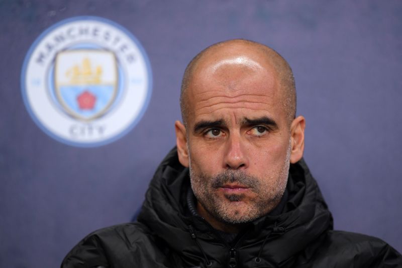 Pep Guardiola, manager of Manchester City