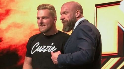 Pat McAfee has nothing but great things to say about Triple H and the rest of the staff and roster in WWE NXT.