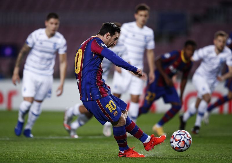Messi has been left out of the Barcelona team to take on Dynamo Kyiv this week
