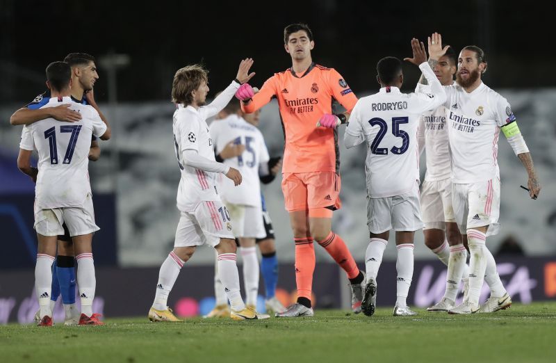 Real Madrid goalkeeper Thibaut Courtois&#039; wait for a Champions League&nbsp;clean sheet this season continues