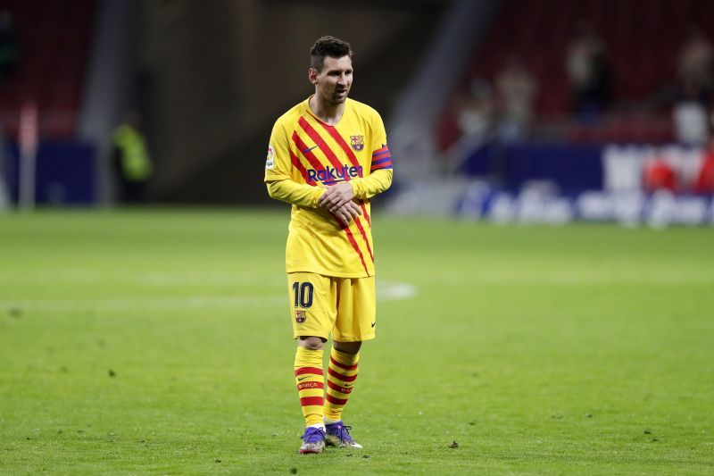 Barcelona have not included Lionel Messi in their squad