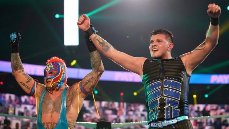 Dominik Mysterio and Rey Mysterio