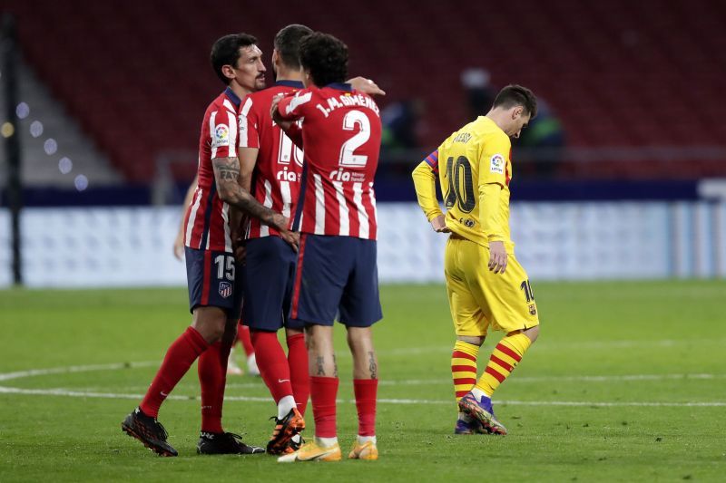 Atletico Madrid outplayed Barcelona tonight