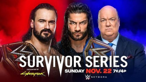 Survivor Series 2020 will see RAW vs. SmackDown as always