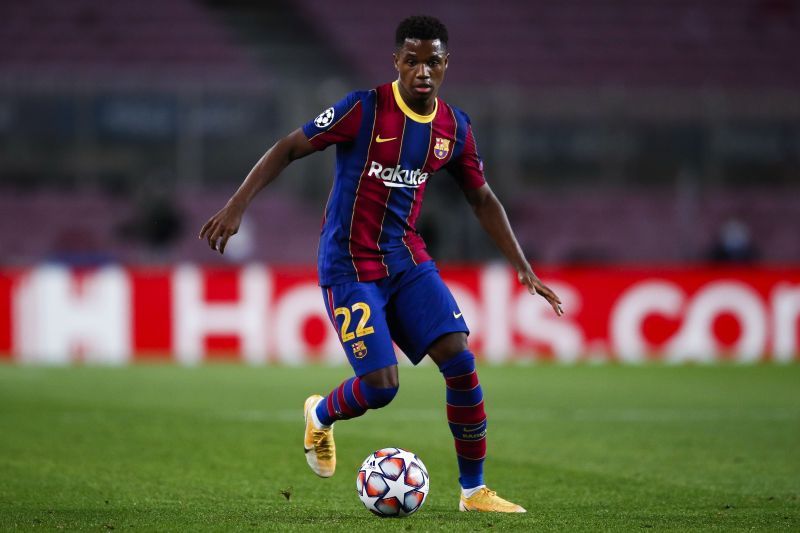 Barcelona wonderkid Ansu Fati