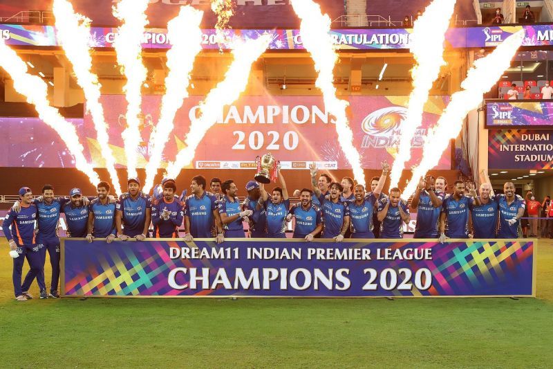 The Mumbai Indians won a record-extending fifth IPL title this year [P/C: iplt20.com]