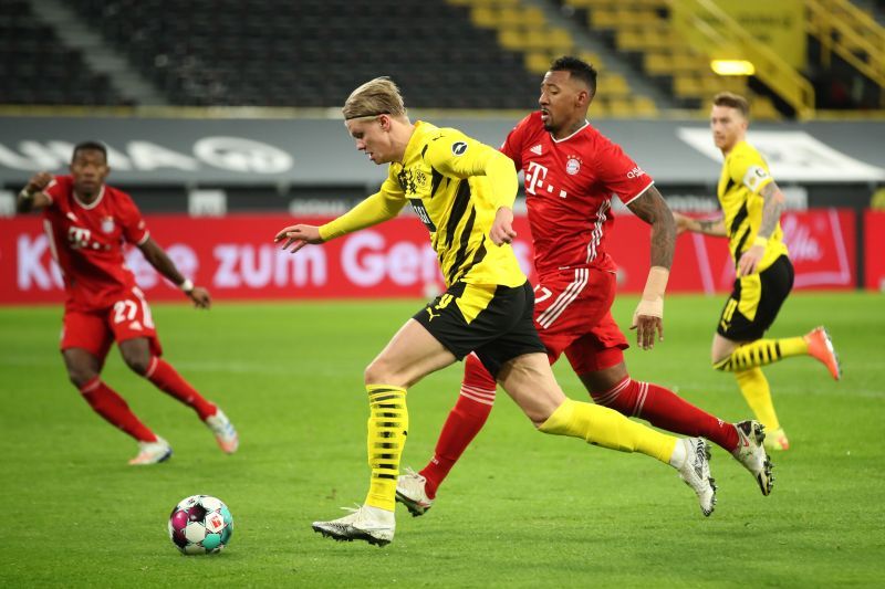 Erling Haaland scored yet again for Borussia Dortmund