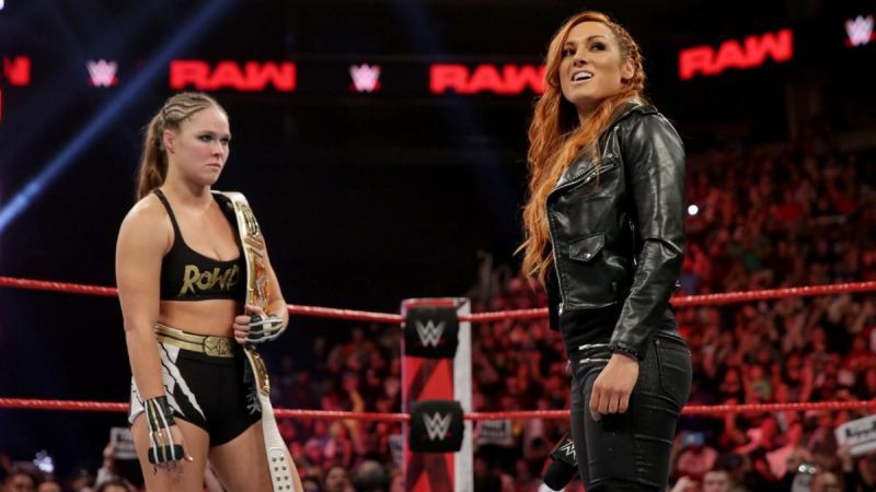 Becky Lynch and Ronda Rousey are both off WWE television currently