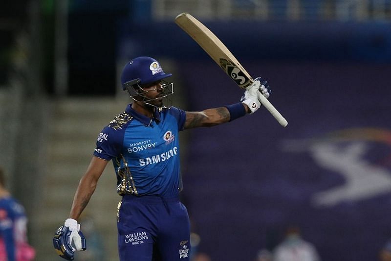 Hardik Pandya excelled with the bat for Mumbai Indians in IPL 2020.