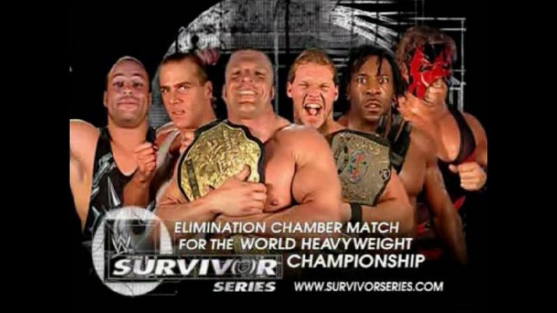 The Survivor Series 2002 Elimination Chamber Match